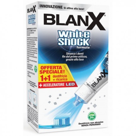 Zestaw BlanX White Shock 2x50ml +akcelerator BlanX LED
