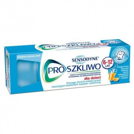  Sensodyne, pasta do zębów Pro Szkliwo, dla dzieci od 6 do 12 lat, 50ml