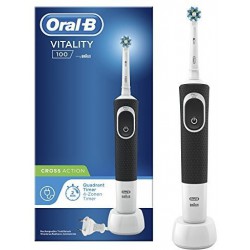 Oral-B Vitality CrossAction 100 czarna szczoteczka elektryczna