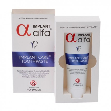 Alfa Implant Care Toothpaste 75 ml. 