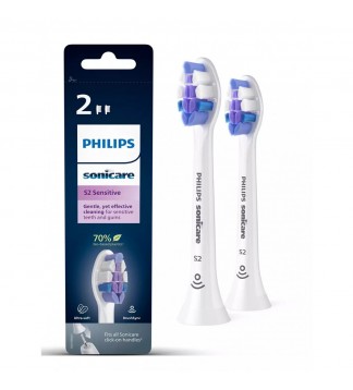 Końcówki do szczoteczki Sonicznej Philips Sonicare Sensitive HX6052/10  (2szt.)