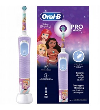 Braun Oral-B szczoteczka akumulatorowa dla dzieci D103 Kids PRINCESS - Księżniczki D103.413.2K
