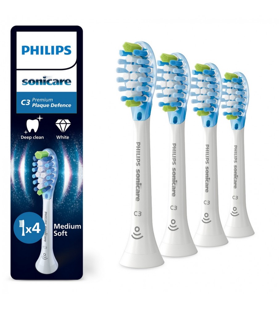 Philips Sonicare Premium Plaque Defence C3 HX9044/87 ( 4 szt.)