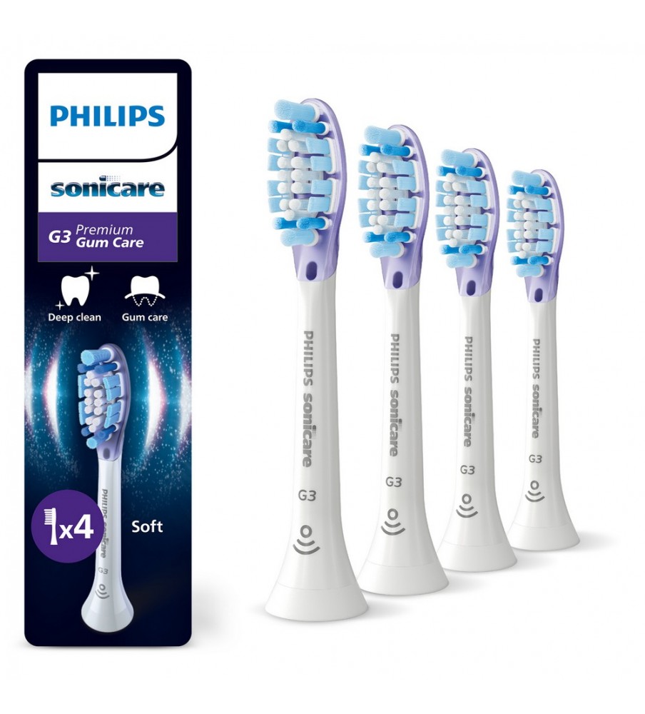 Philips Sonicare PREMIUM Gum Care G3 końcówki do szczoteczki HX9054/87 ( 4 szt.)