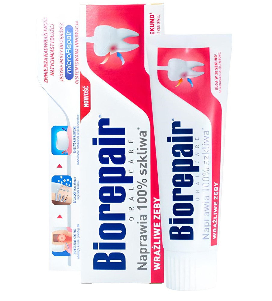 Pasta do wrażliwych zębów-BIOREPAIR Plus
